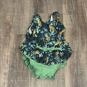 Ruffle Butts Jungle Safari Kids One Piece